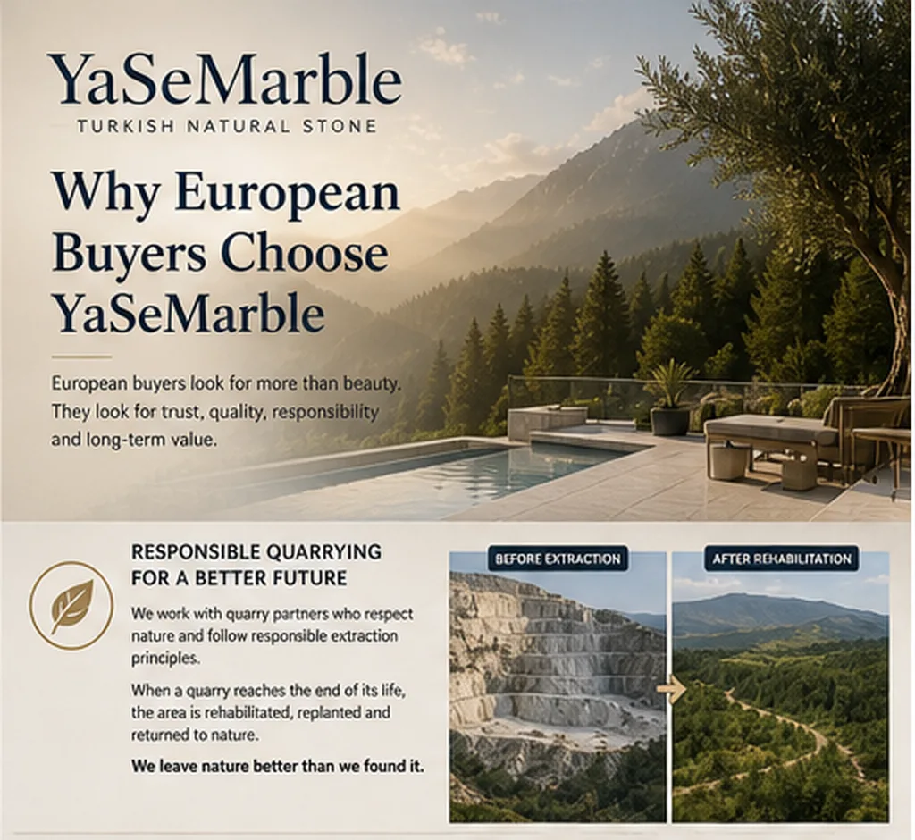 WHY EUROPEAN BUYERS CHOOSE YaSeMarble