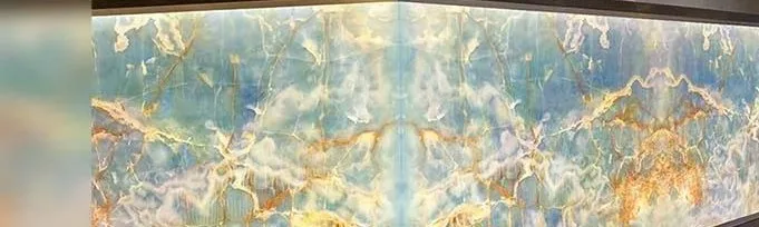 Aqua Blue Onyx | Exotic Light Series
