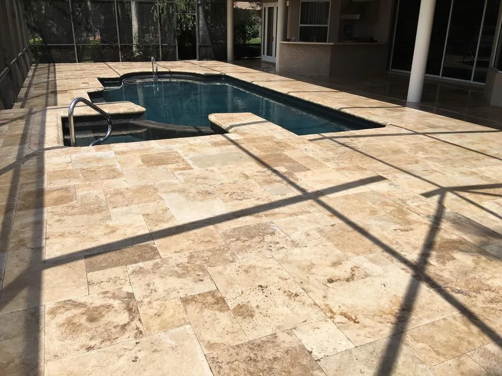 Pool Coping Travertine