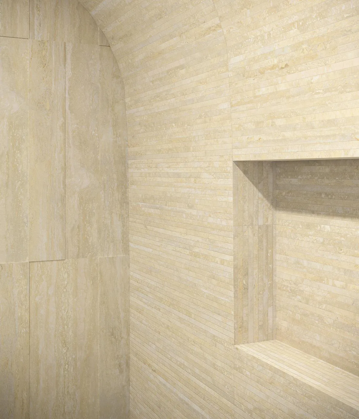 Travertine Vein Cut | Turkish Travertine Supplier | Yase Marble